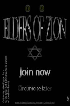 Mike Eighpe Anti-Semitic Cartoons Contest Gilad Atzmon Self-Haters Unite 
